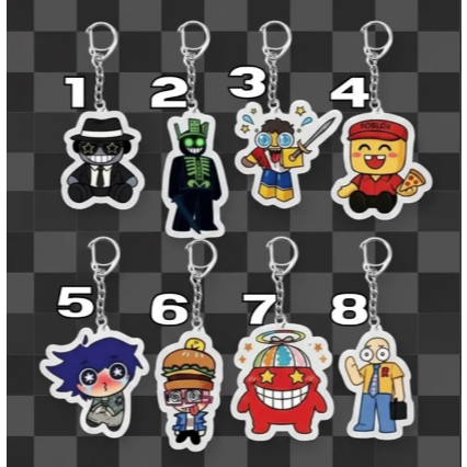 Roblox Forsaken Keychains, Acrylic Keychains, Hot Keychains, Trending Game Keychains, Keychain
