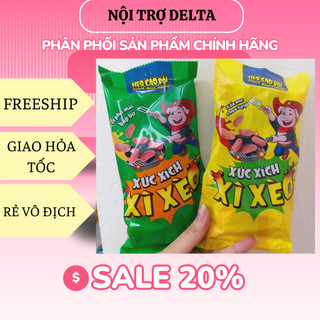  Combo 10 gói Xúc xích Heo cao bồi xì xèo xốt me chua ngọt-Hàng chính hãng 