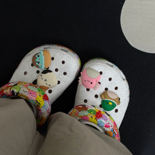  Dép Sục Nữ Đế Thấp shmallow Hoạt Hình Dễ Thương 