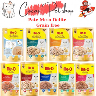  Combo 24-48 gói Soup Me-o Delite - Pate cao cấp cho mèo dạng thạch 70g 