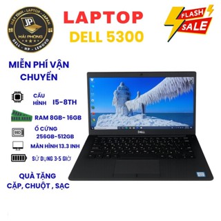  💻 LAPTOP DELL LATITUDE 5300 – I5 GEN 8   MÁY NHẸ   BỀN   CHẠY ÊM 