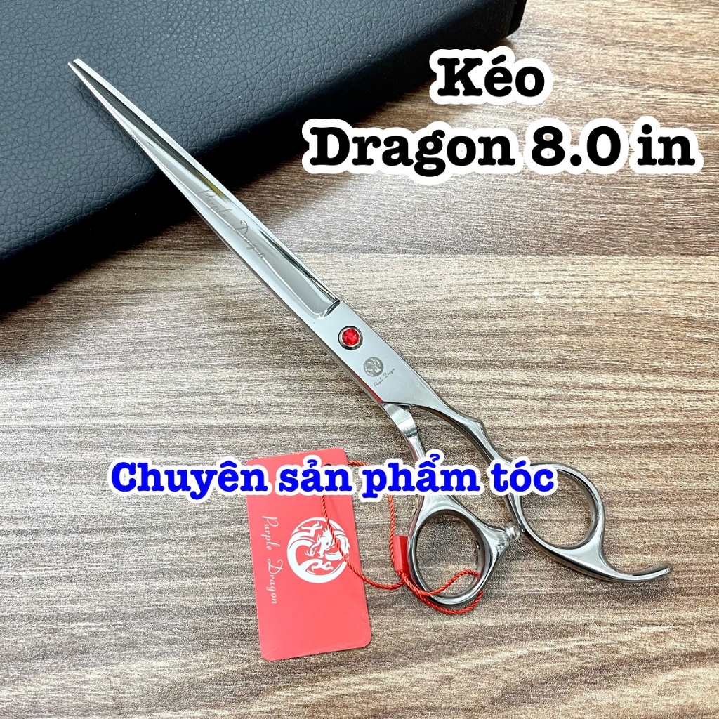 ✅ Dragon Kéo Cắt Tóc Cao Cấp 8.0 In Thép Nhật S440C Độ Cứng Trên 62HRC Chất Lượng Tuyệt Vời