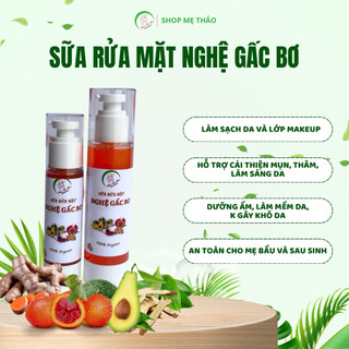 SỮA RỬA MẶT NGHỆ GẤC BƠ (HANDMADE)