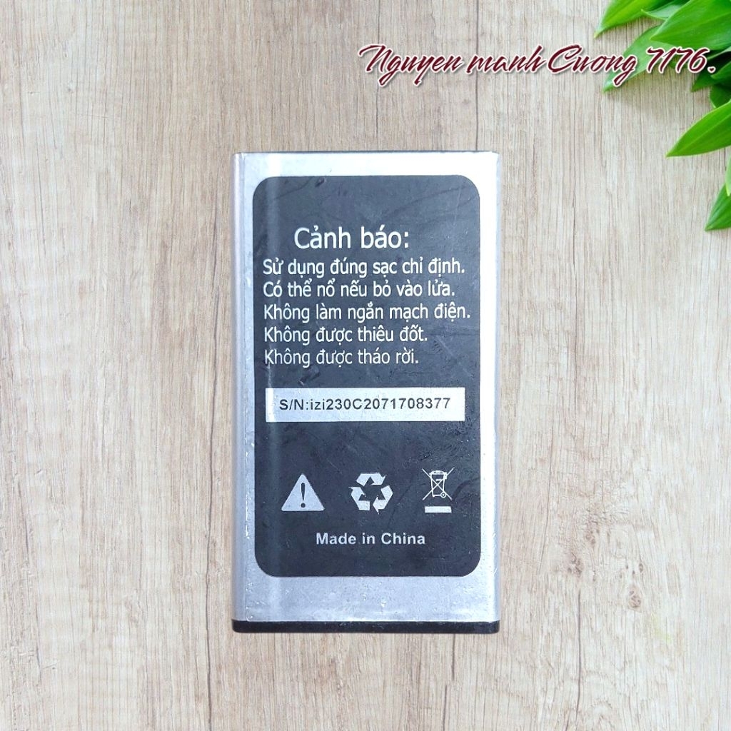 Pin Masstel izi 230 Bóc Máy Chính Hãng Đã Qua Sử Dụng Hoạt Động Tốt