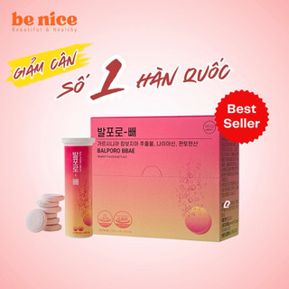  Viên sủi giảm cân Balporo BBae Hàn Quốc chuyển hóa mỡ thừa mẫu mới nhất - Be Nice 