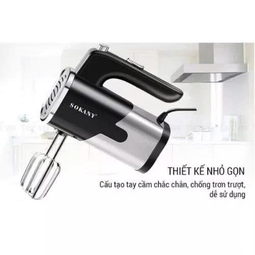 Máy đánh trứng cầm tay SKN 800W có 5 tốc độ điều chỉnh chuyên dụng SK-6621