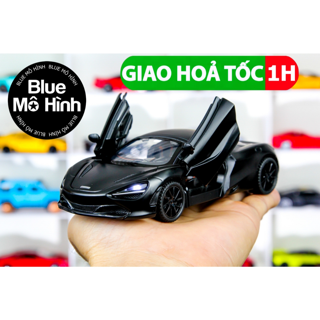Mô hình xe mui trần Mclaren 720S Spider 1:32