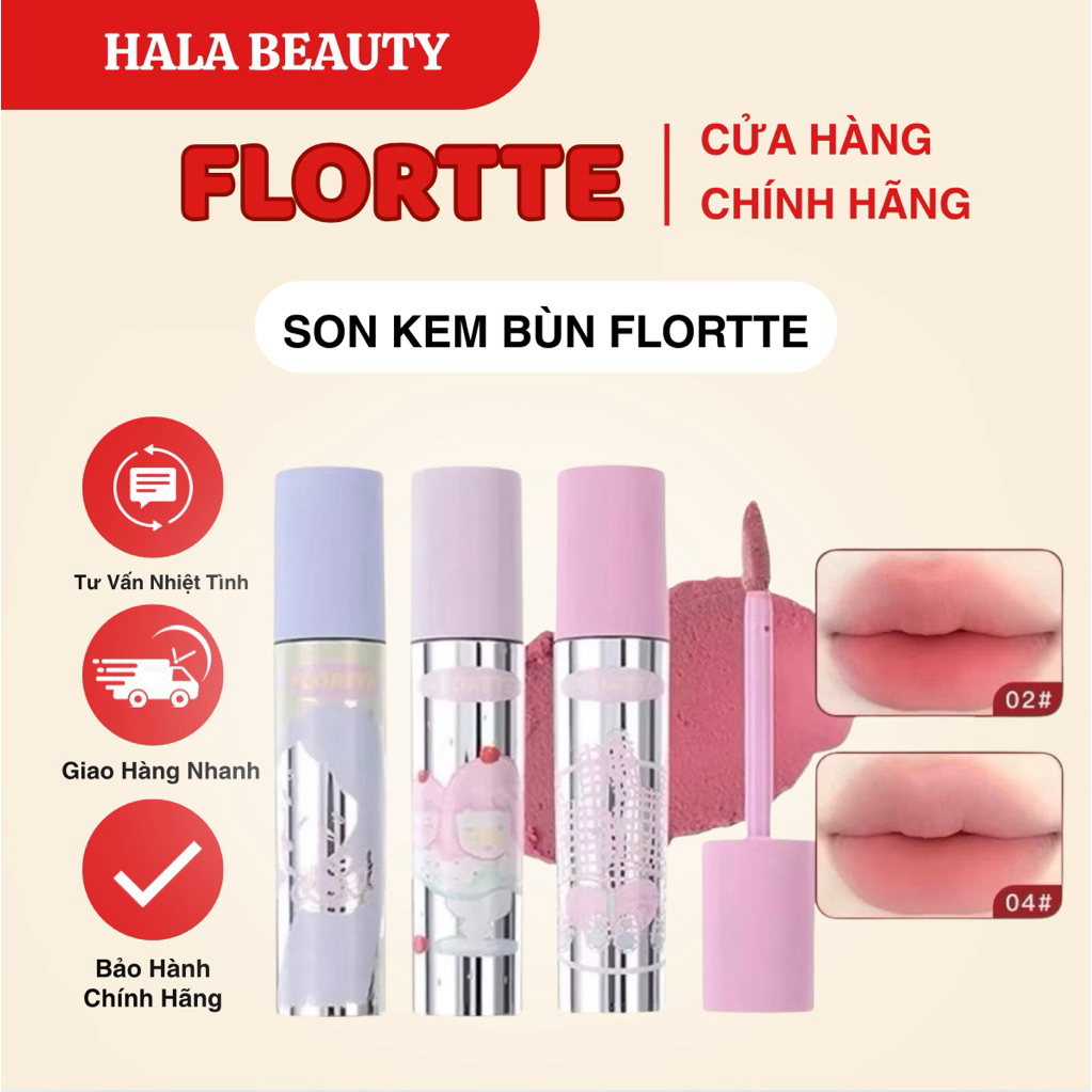 [FLORTTE] Son Kem FLORTTE Wackky Girl's World Series (6 màu) 2.3g FLORTTE