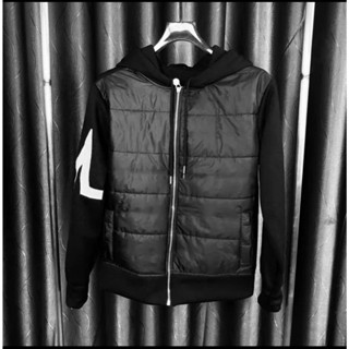  Áo Phao Mon Hoạ tiết M thêu Thân Áo Phối Nỉ Siêu Nét - Thời Trang Boy Phố Hottrend 2026 