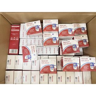 Que test đường huyết Sinocare Safe-Accu 2 (Hộp 50 que) dùng cho máy Sinocare