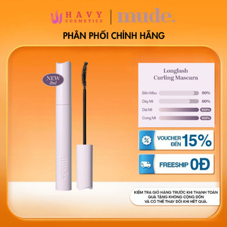   Longlash  Mascara Chuốt Dài Mi 24H mude Inspire Longlash Curling Mascara 10ml 