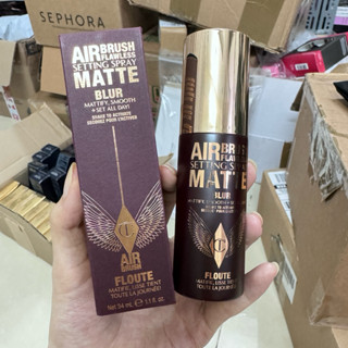   Bill US  matte  Xịt khoá nền Charlotte Tilbury Airbrush Flawless Matte Blurring & Waterproof Setting Spray 