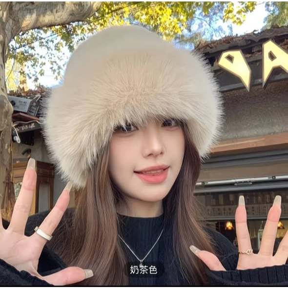 LALASHOP _ Mũ lông sang chảnh cho các nàng xinh