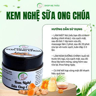 KEM NGHỆ SỮA ONG CHÚA (HANDMADE)
