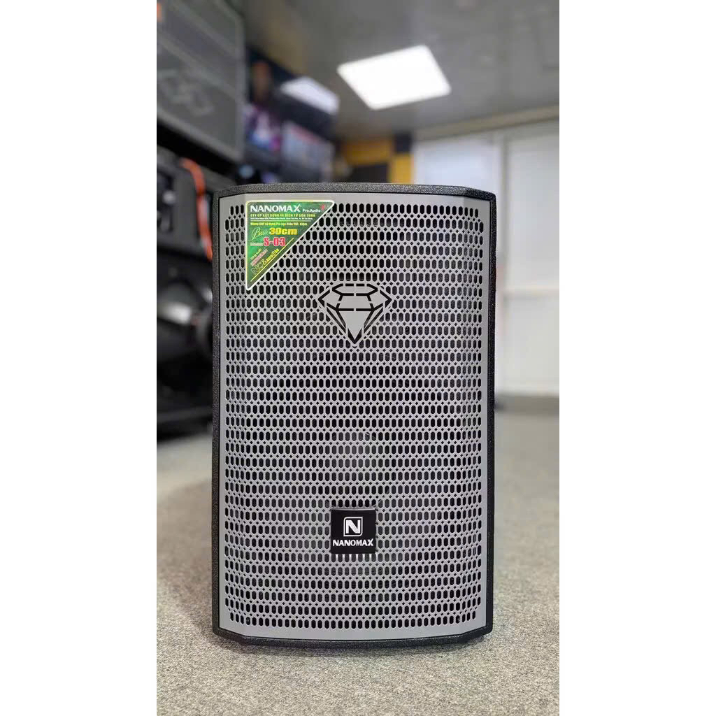 [HCM] Loa Kéo Xách Tay Công Suất Lớn Nanomax S03 – Bass Nén 30cm 1100W - Shop Eco