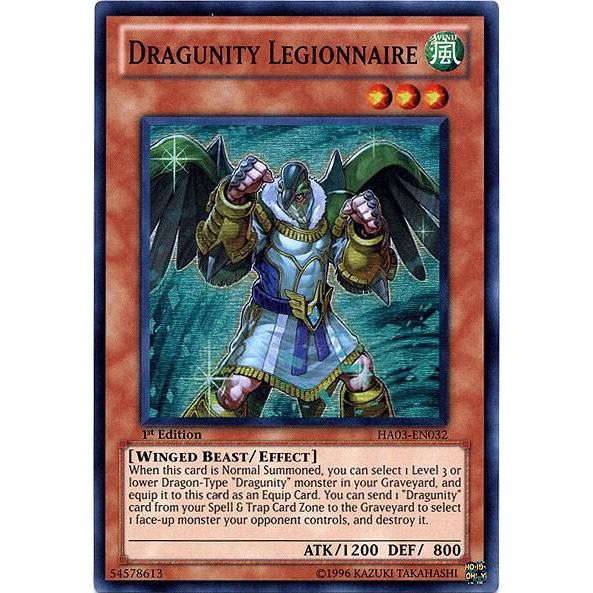 Thẻ Bài YuGiOh Mã HA03-EN032 - Dragunity Legionnaire - Effect Monster - Super Rare