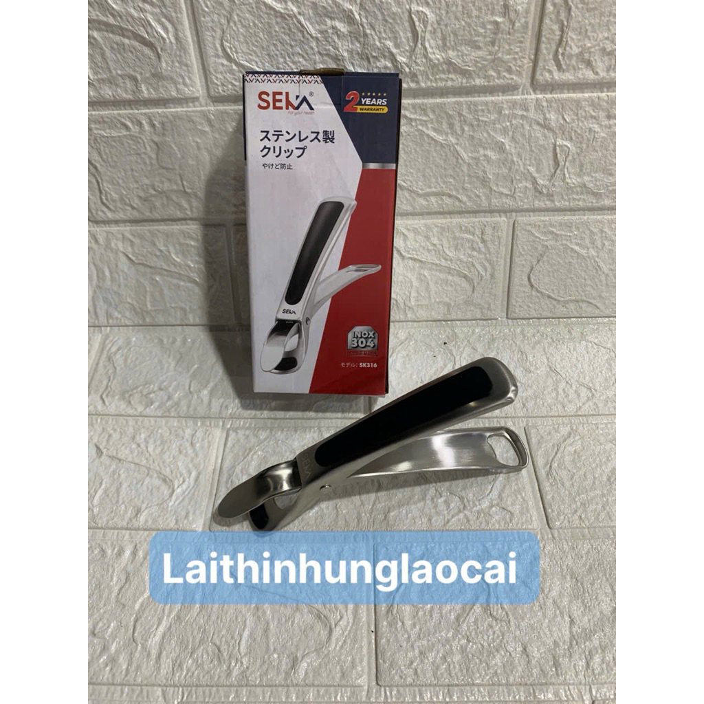 Kẹp gắp đồ nóng SEKA-SK316-inox 304 , chống trơn