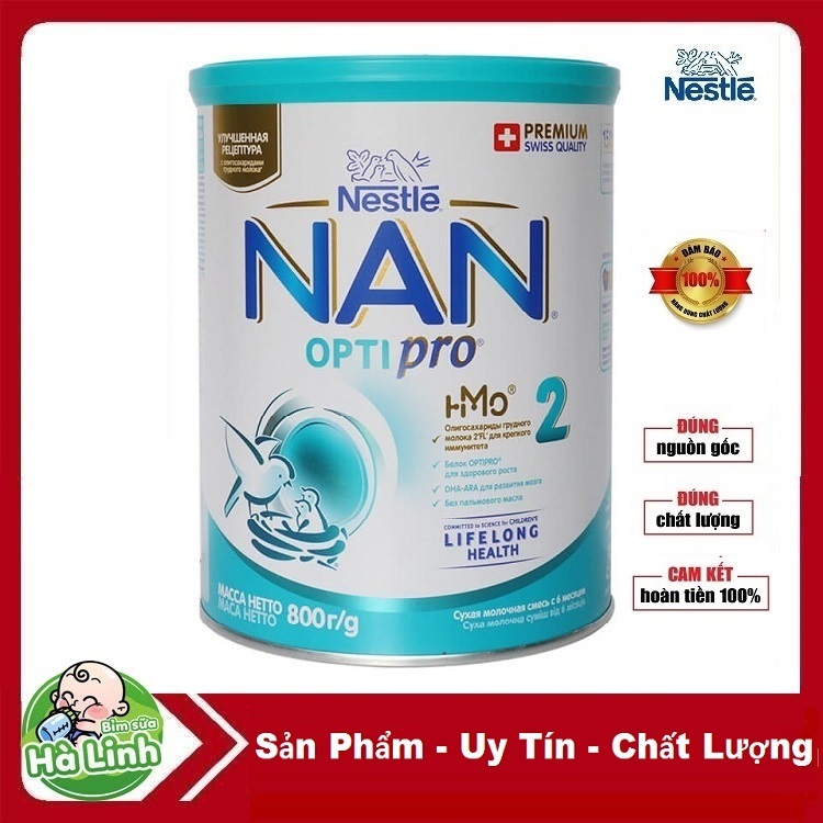 Sữa Nan Nga 2 800g [Date 2027]