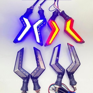 [1 đôi] Xi nhan chữ Z Trung quốc led đuổi audi gấp khúc cho xe điện 48v