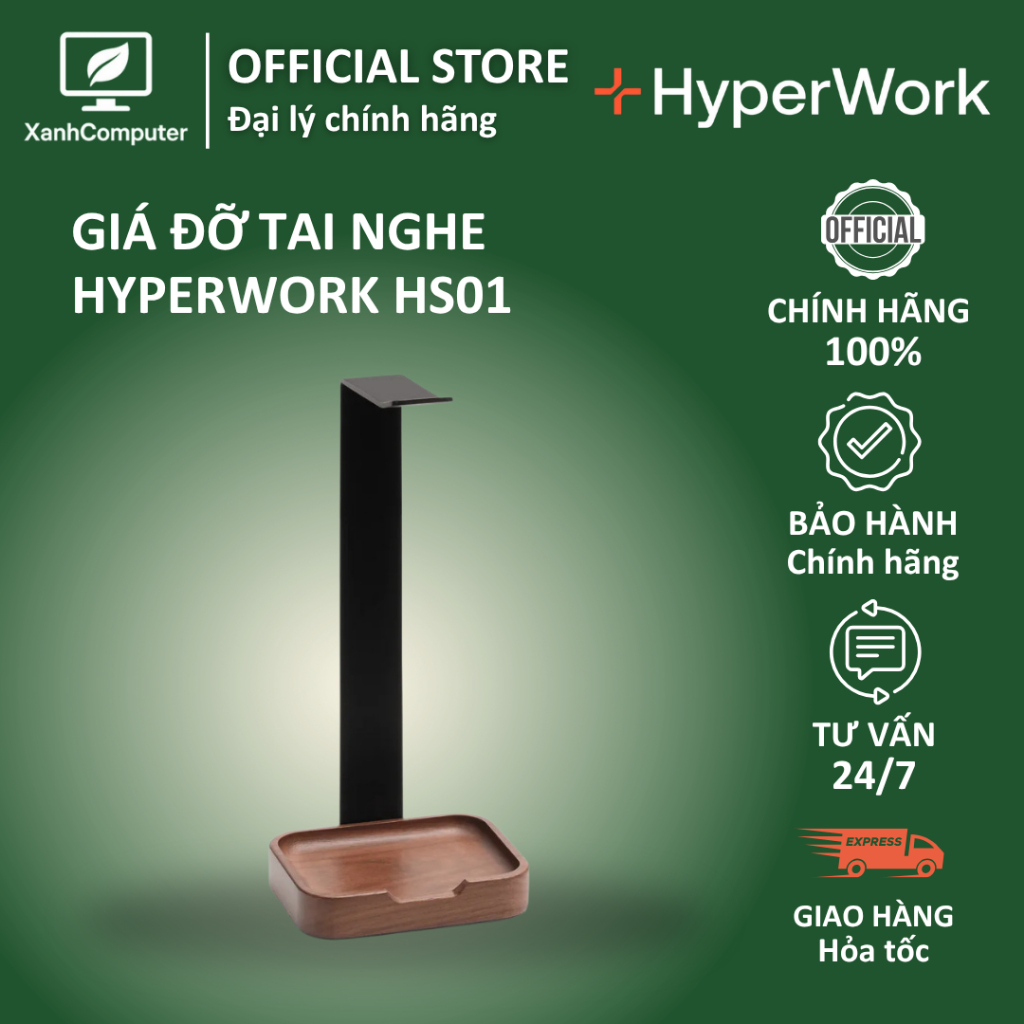 [Premium Collection] Giá đỡ tai nghe HyperWork | HS01