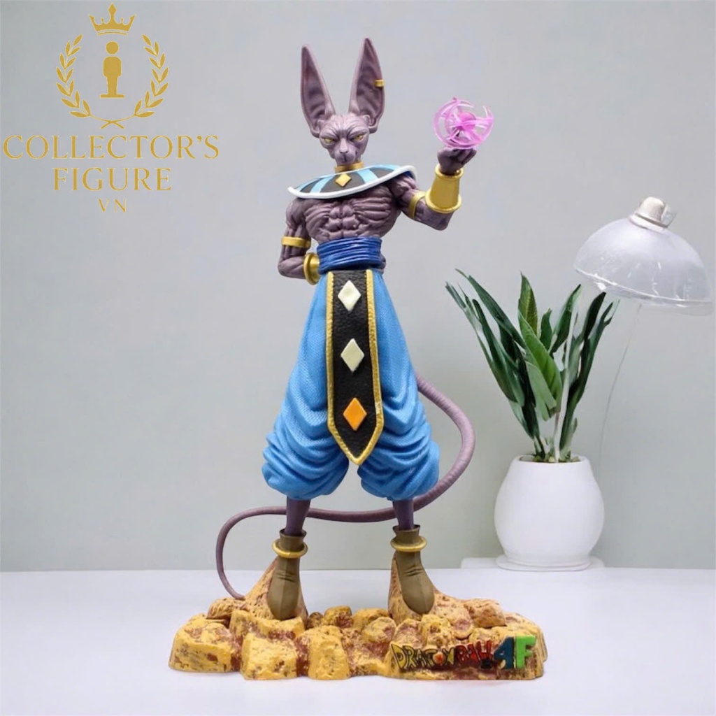 Mô hình thần huỷ diệt Beerus cực đẹp - Mô hình DragonBall- 30cm