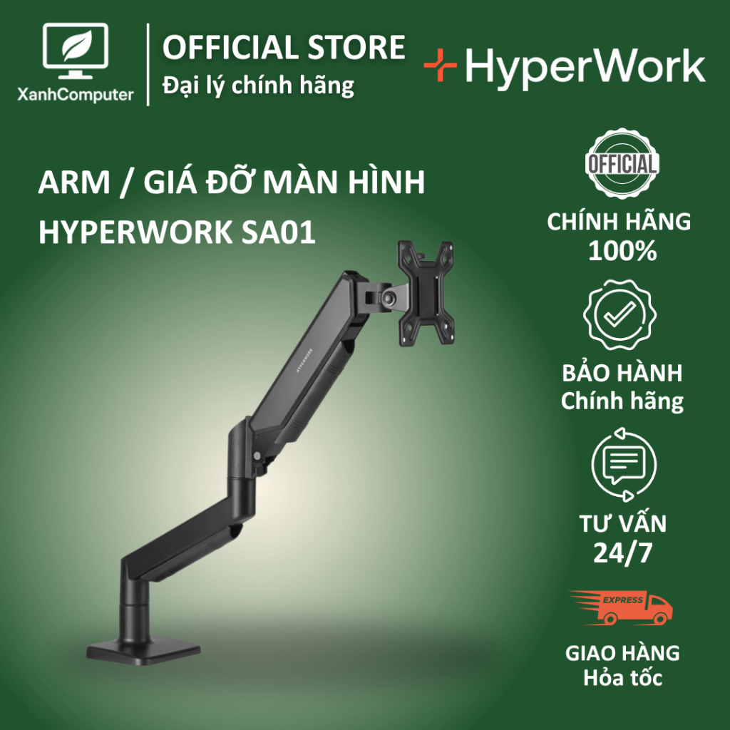 ARM / Giá đỡ màn hình HyperWork Core Arm SA01