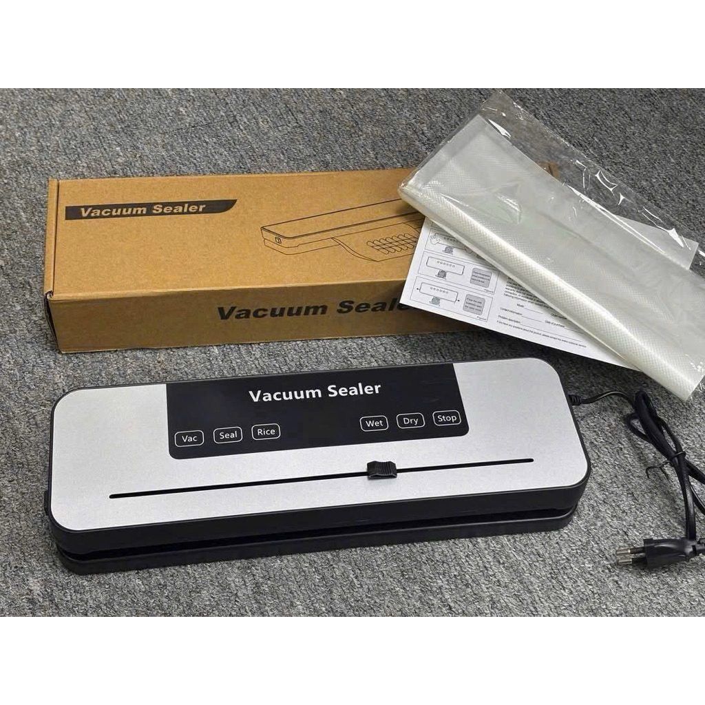 Máy Hút Chân Không Mexi-W120 Hoàn Toàn Tự Động Máy Đóng Gói Thực Phẩm, Niêm Phong Nhựa Nén