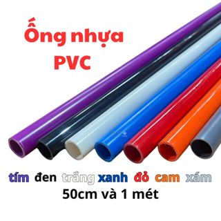 Ống PVC-U Phi 20 25 32 Màu Đỏ Cam Cho Hồ Cá – Ống Dẫn Nước, Lọc Tràn, Phụ Kiện Thủy Sinh
