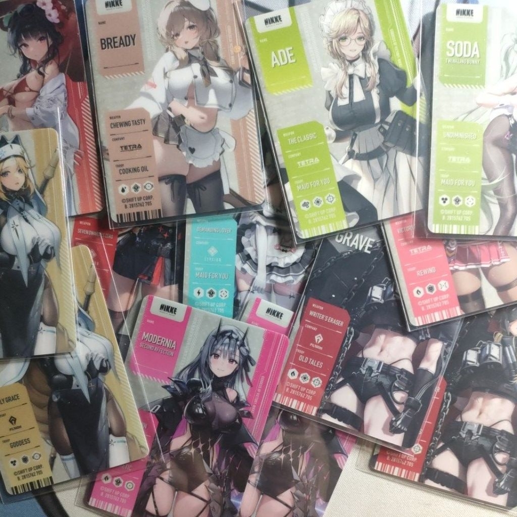 Card Metal Goddess Of Victory: NIKKE Ver.3(Vui lòng đọc mô tả sản phẩm)