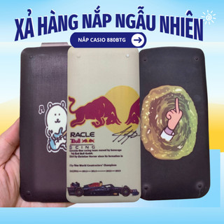 [ XẢ KHO ]Nắp, Ốp máy tính casio 880 BTG ngẫu nhiên theo khuôn nắp hãng có vẫn, nhựa nhám dày hạn chế nứt