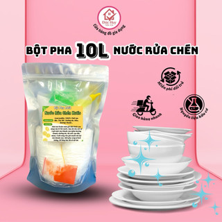   Giá Rẻ Nhất  Bột Pha Nước Rửa Chén Hương Chanh Đậm Đặc Bọt Nhiều 