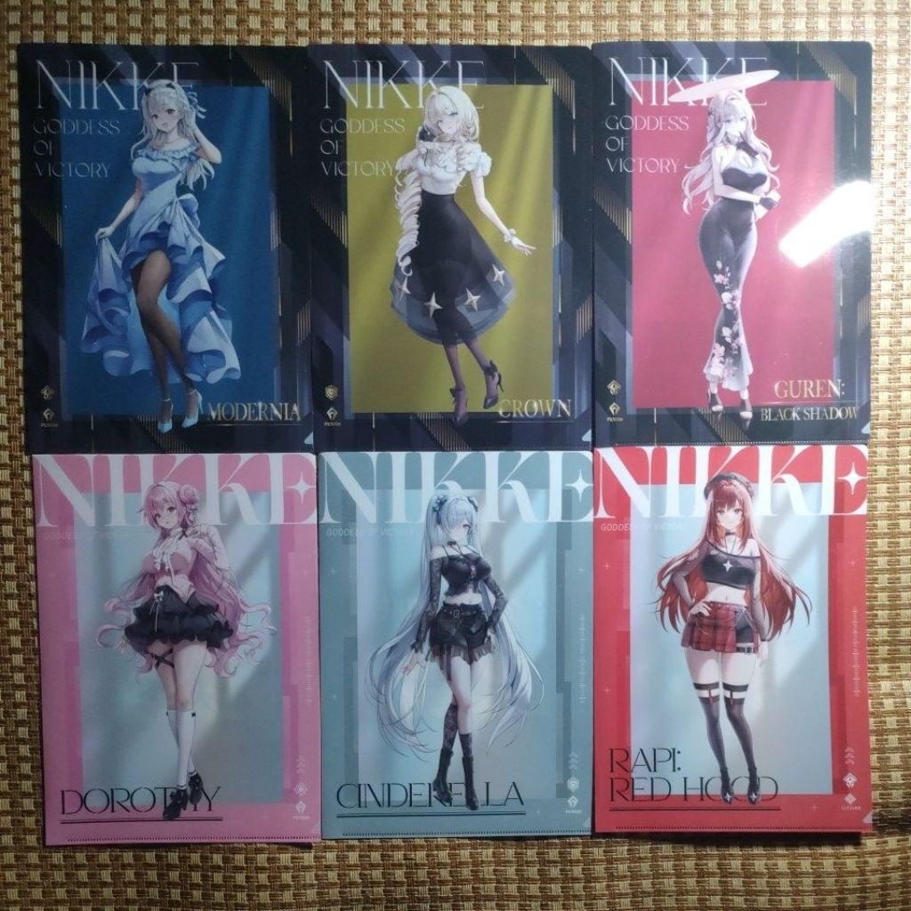 Clear File NIKKE x Lawson Goddess Of Victory: NIKKE(Vui lòng đọc mô tả sản phẩm)