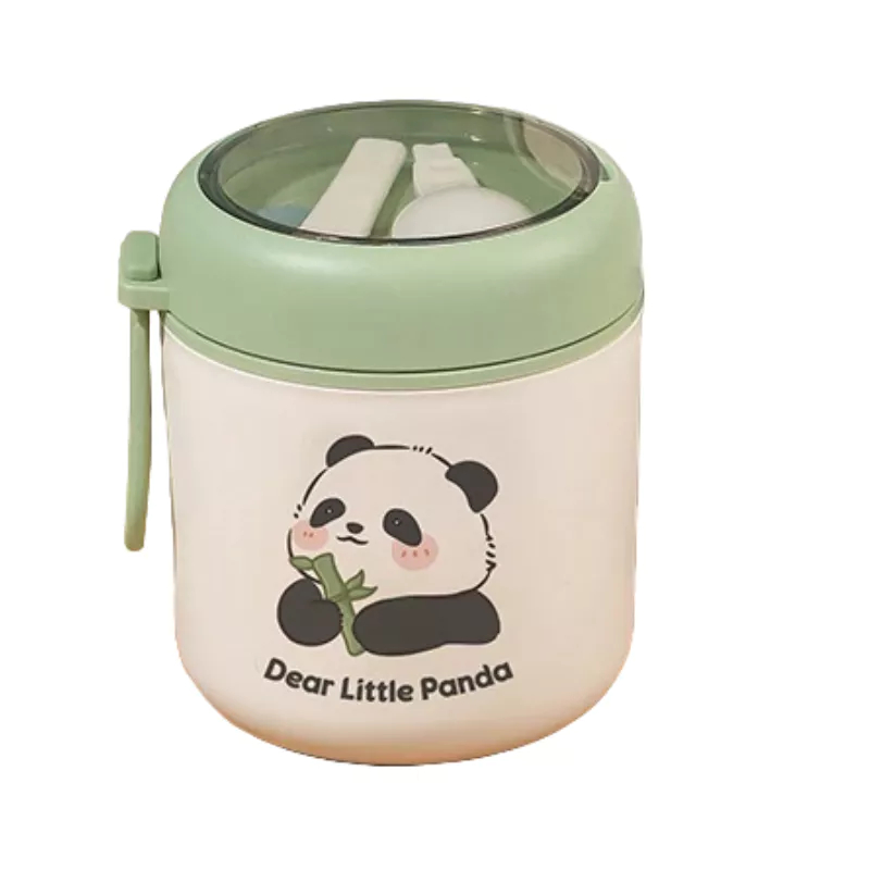 [Top Value] Cốc ăn sáng giữ nhiệt HTD206 kèm thìa 530ML