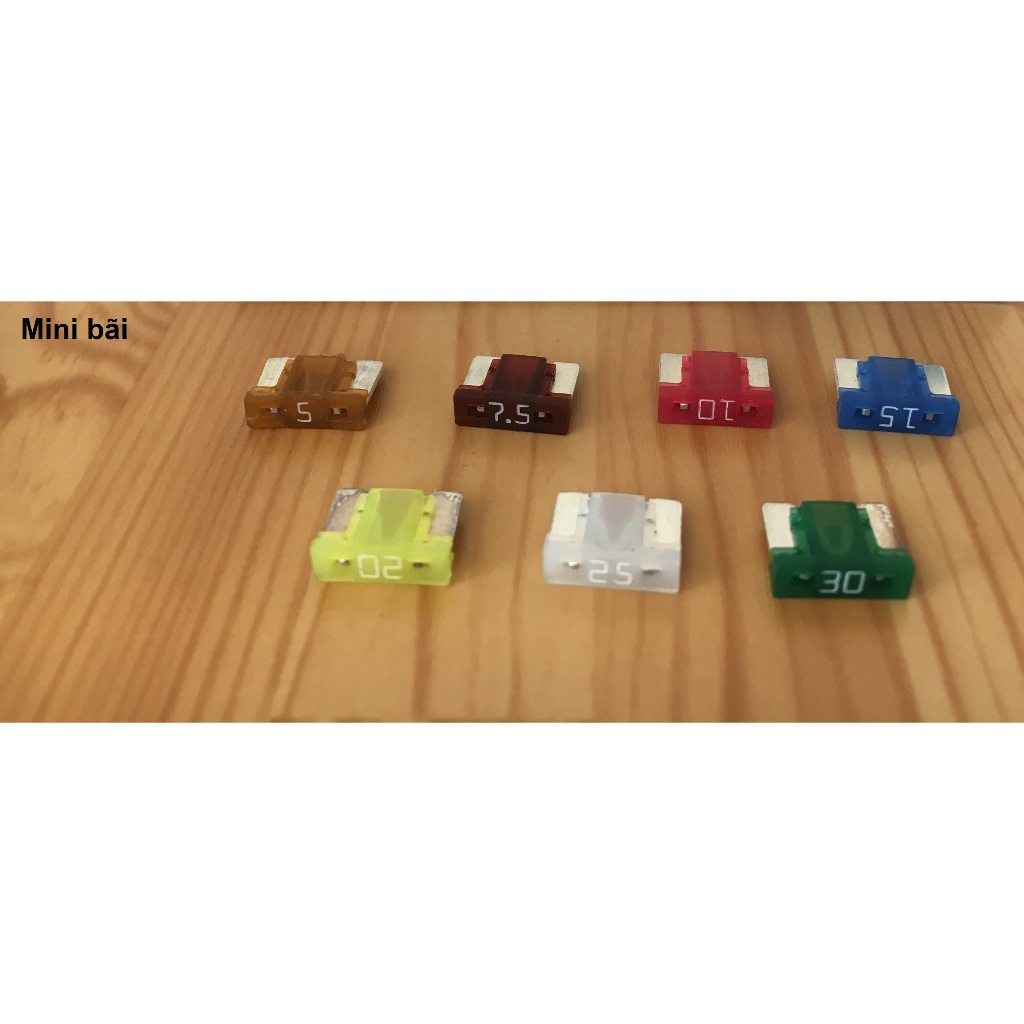 Cầu chì kim mini hàng bãi (#cầu chì ô tô, #cầu chì xe máy....)