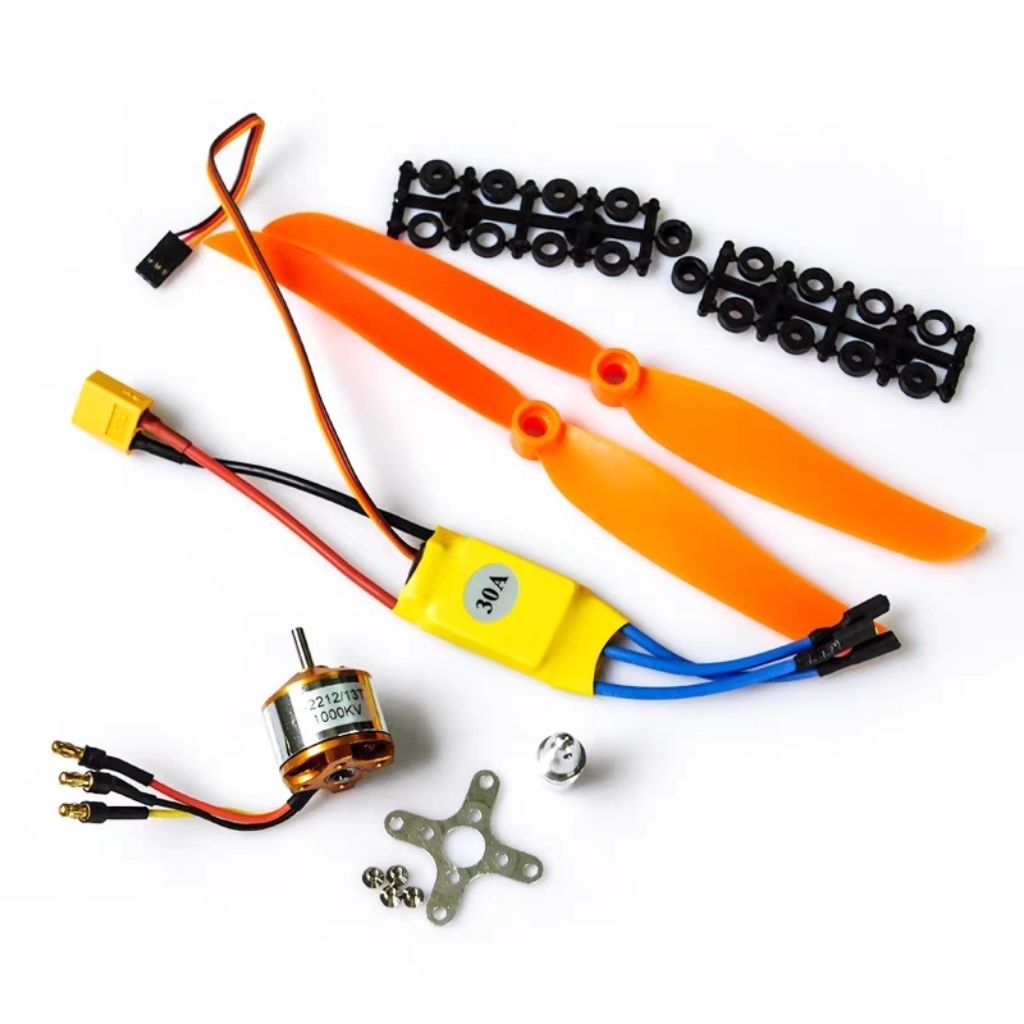 Combo Động Cơ Không Chổi Than A2212 1400kv + 30A ESC + Cánh 8045