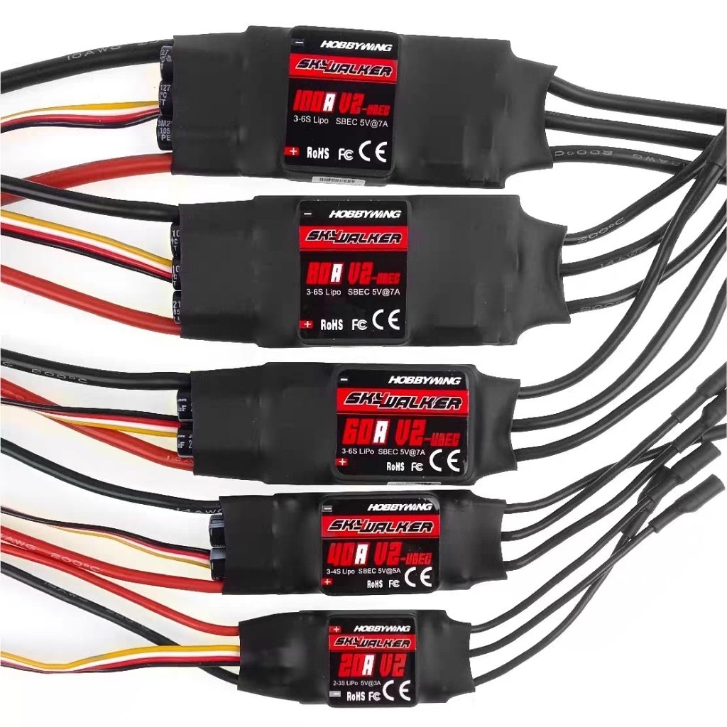 Esc V2 Hobbywing SkyWallker  40A  pin 2s 3s Hàng Chính hãng