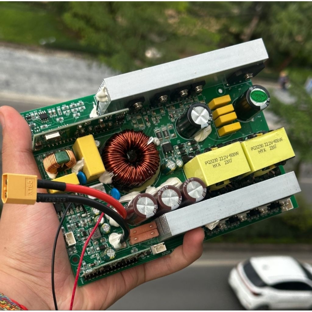 [FREE SHIP] MẠCH KÍCH 6S 24V LÊN 220V/600W Sine chuẩn