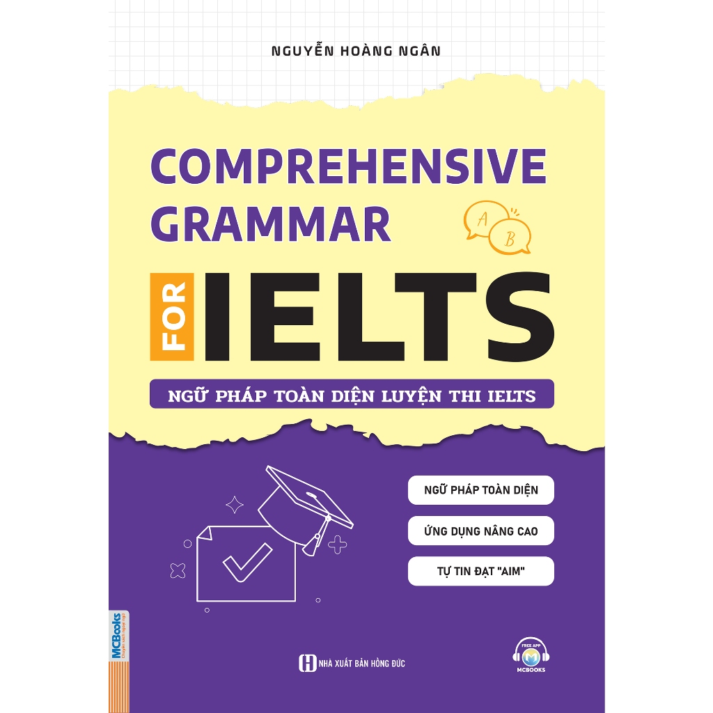 Sách -  Comprehensive Grammar for IELTS – Cuốn sách ngữ pháp IELTS toàn diện nhất dành cho người học