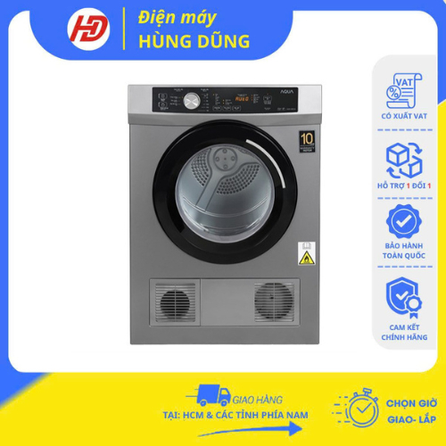 [ SHIP HỎA TỐC TẠI HCM] Máy sấy thông hơi Aqua 7 Kg AQH-V700FW/ AQH-V800H SS/ DV-70T5C(S)