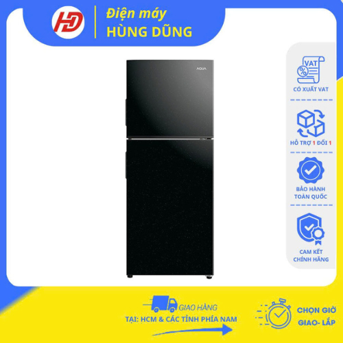 [ SHIP HỎA TỐC 2H TẠI HCM ] Tủ lạnh Aqua 130 lít AQR-T150FA(BS) 2 cánh không đóng tuyết/ AQR-T220FA(