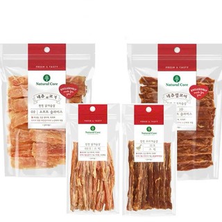 Natural Core - Snack Thức Ăn Thưởng Ức Vịt, Ức Gà Sấy, Giàu Protein Thơm Ngon Cho Chó