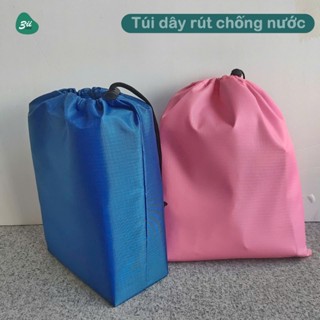 Túi Dây Rút Túi Vải Chống Nước Cao Cấp Bảo Vệ Ba Lô, Điện Thoại Đi Mưa, Đựng Đồ Ướt Đi Bơi - 3IIHOME