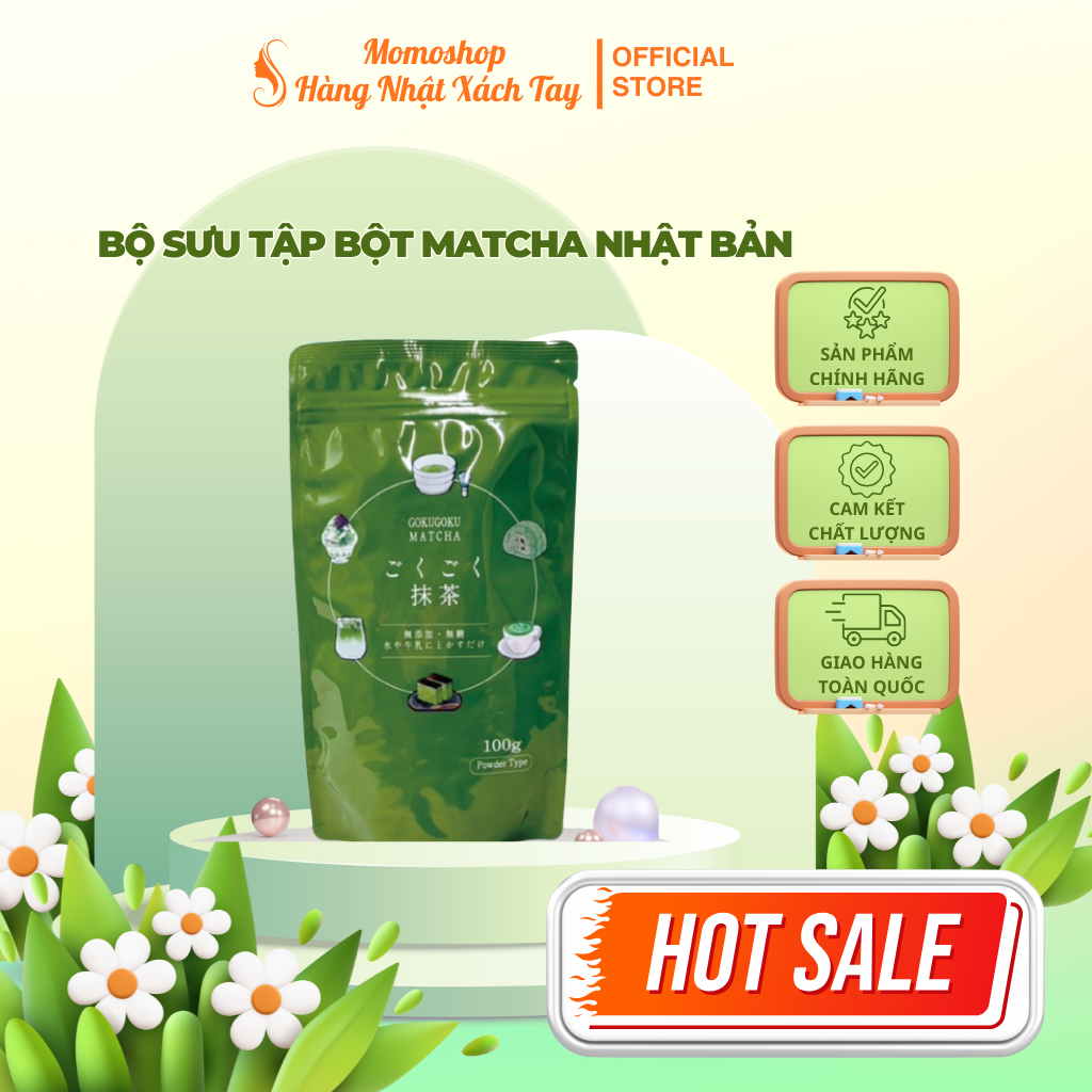 Bộ Sưu Tập Bột Matcha Nhật Bản – Matcha Latte, Gokugoku, Maruyama Seicha Uji & Kagoshima