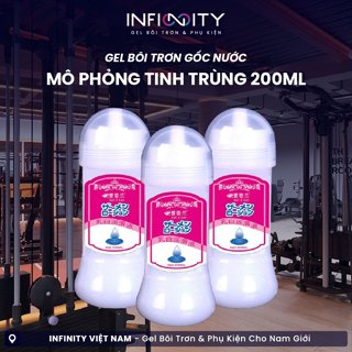   Che Tên  Combo 3 Chai Gel Bôi Trơn Mô Phỏng Tinh Trùng Dung Tích 200ml 