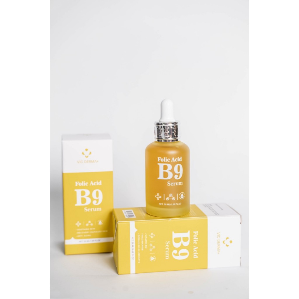 Serum B9 Vic Derma phục hồi, cấp ẩm da 50ml
