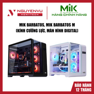 [FULL VAT] Vỏ case MIK BARBATOS, BARBATOS M, Kính cường lực, Màn hình digital - Hàng chính hãng