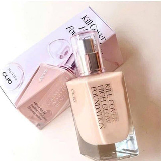  Kem Nền Clio Căng Bóng Kill Cover High Glow Foundation 38G Giúp da mềm mướt đều màu 