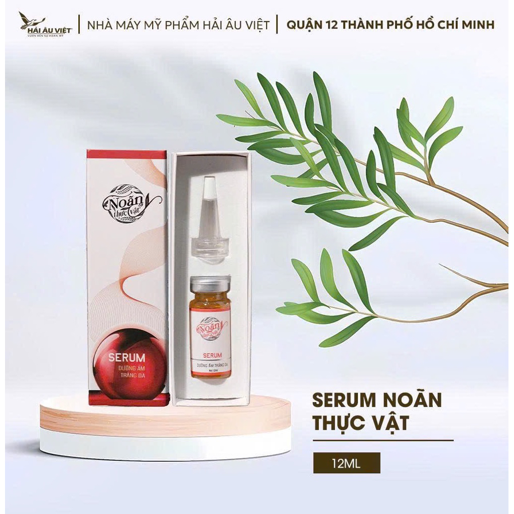 Serum Noãn thực vật 12ml Hải Âu Việt _ Dưỡng ẩm