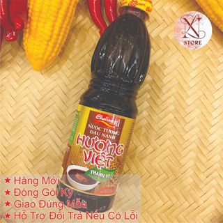 Nước Tương Hương Việt Thanh Vị Cholimex 500ml-(Chai lẻ-Combo 3,6 chai-1 Thùng)-Ngon Đậm Đà Thanh Dịu