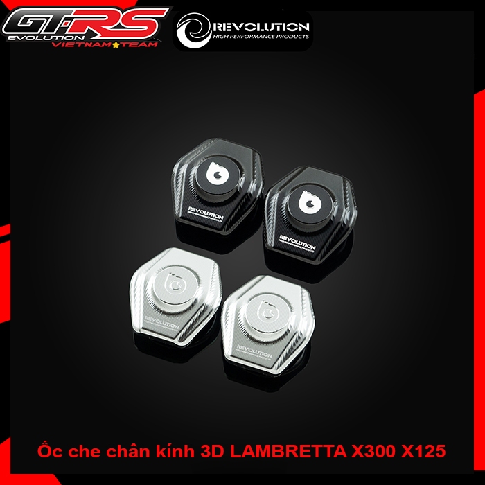 [Chính hãng] Chụp che chân kính 3D LAMBRETTA X300 X125